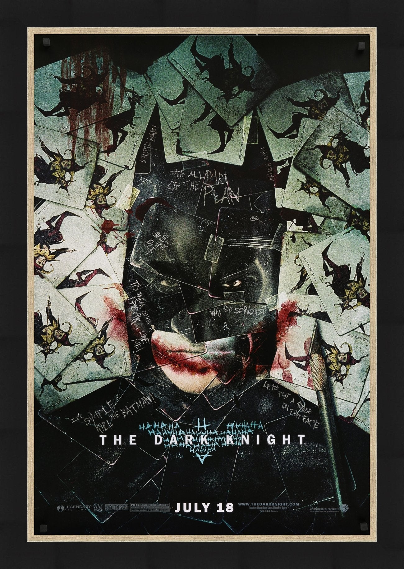 The Dark Knight (Batman) - 2008 - Original Movie Poster – Art of the Movies