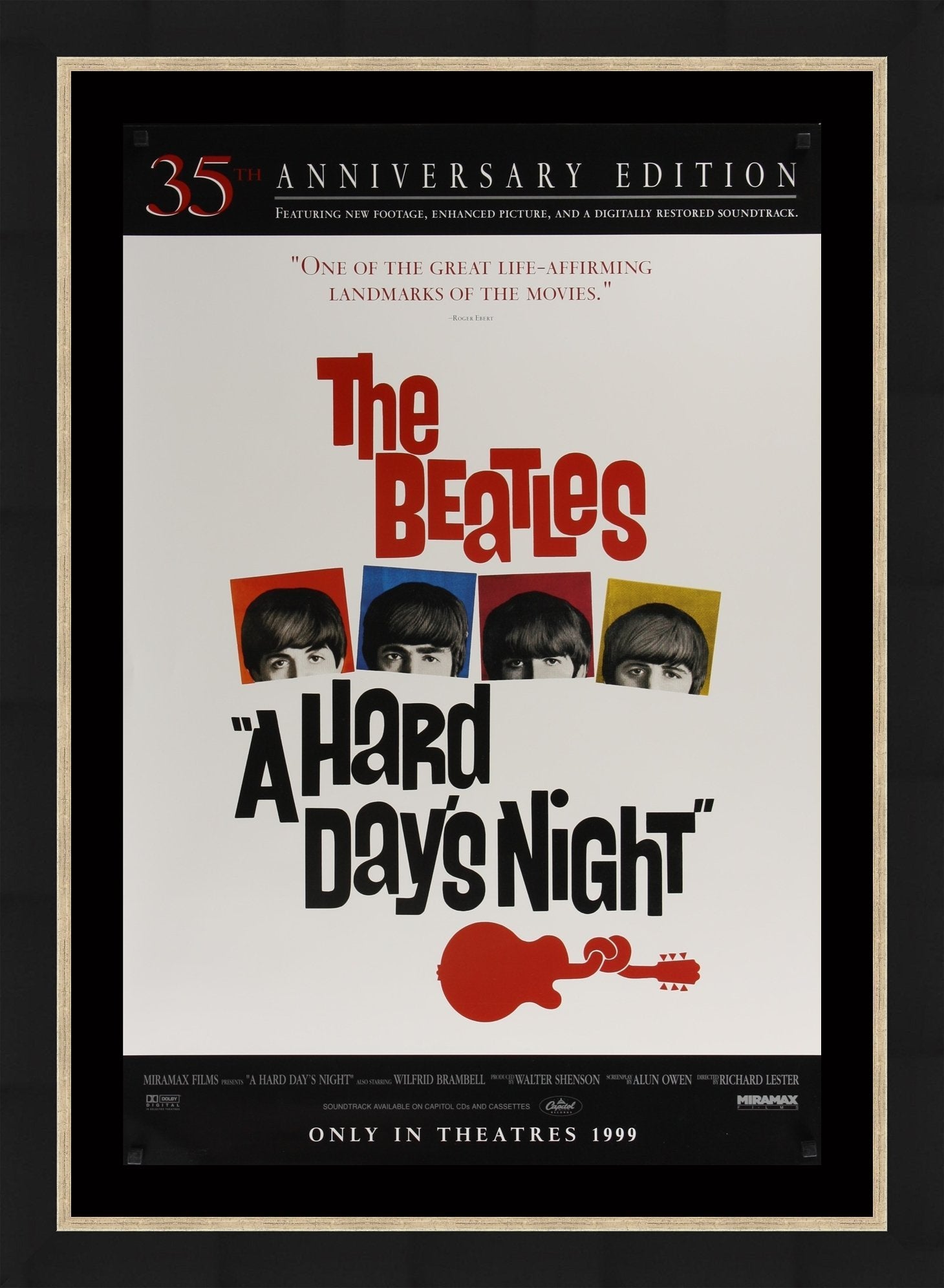 A Hard Day S Night 1964 Original Movie Poster Art Of The Movies
