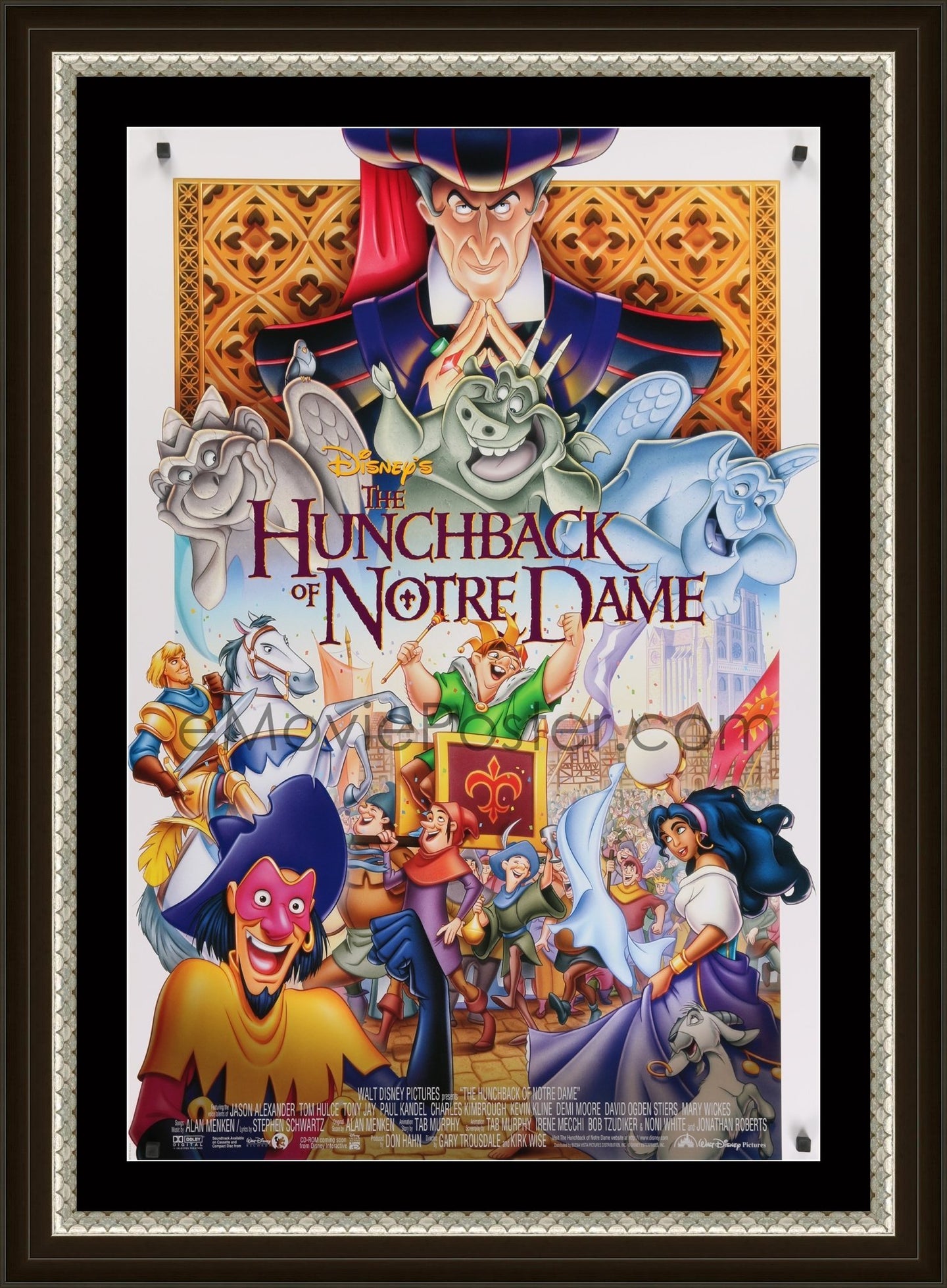 The Hunchback of Notre Dame - 1996 - Original Movie Poster – Art of the