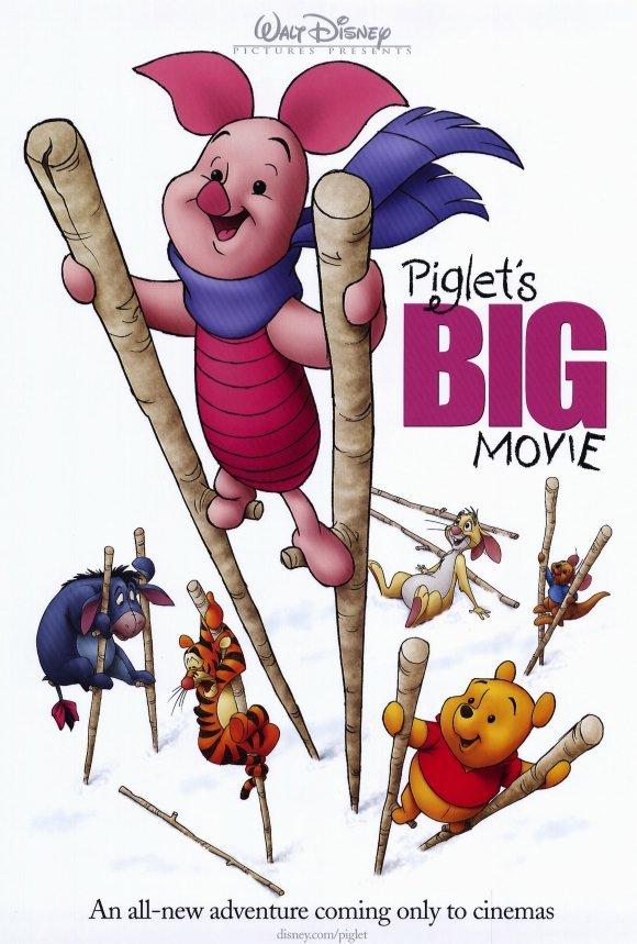 Piglet's Big Movie 2003 Original Movie Poster Art of the Movies