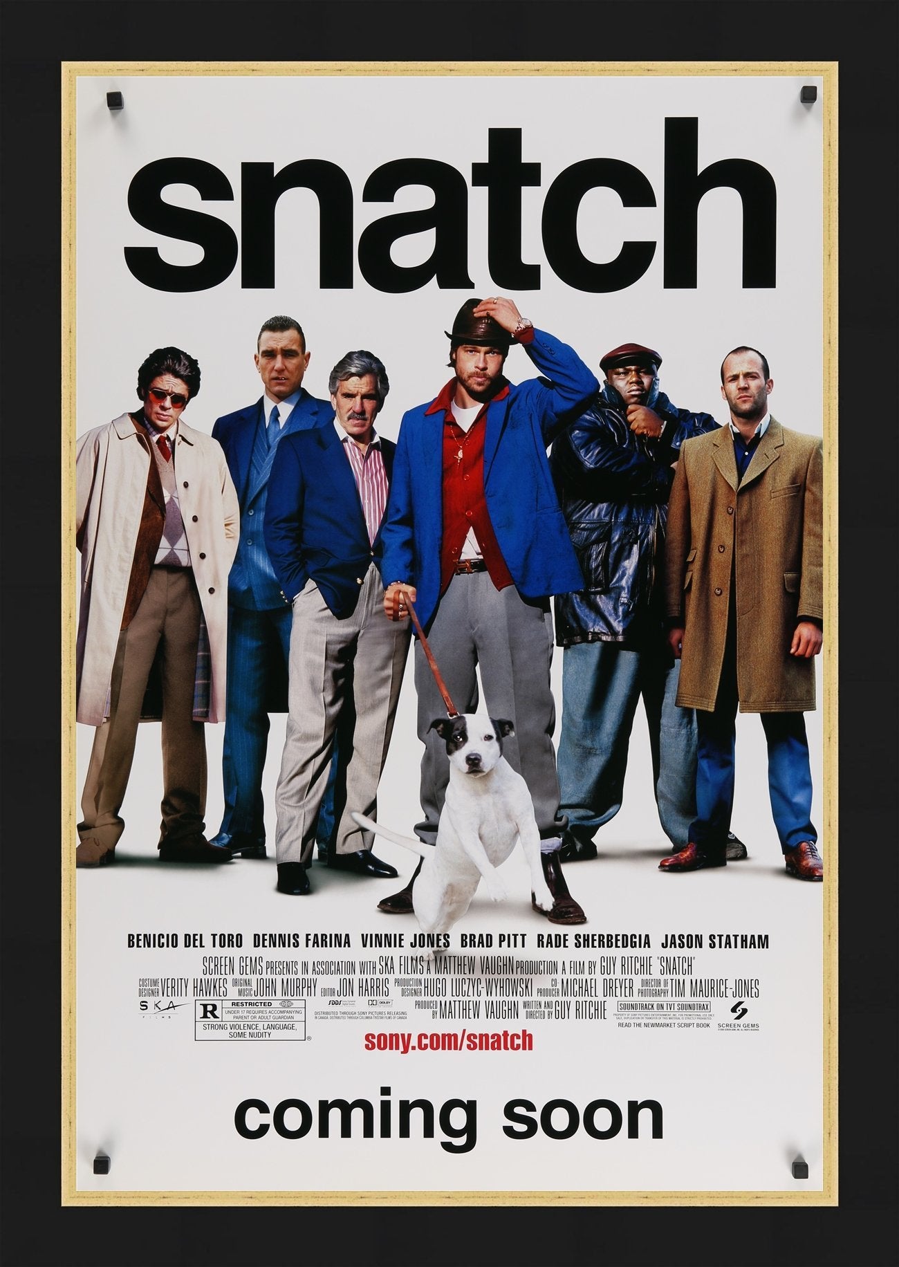 Snatch - 2000 - Original Movie Poster - Art of the Movies