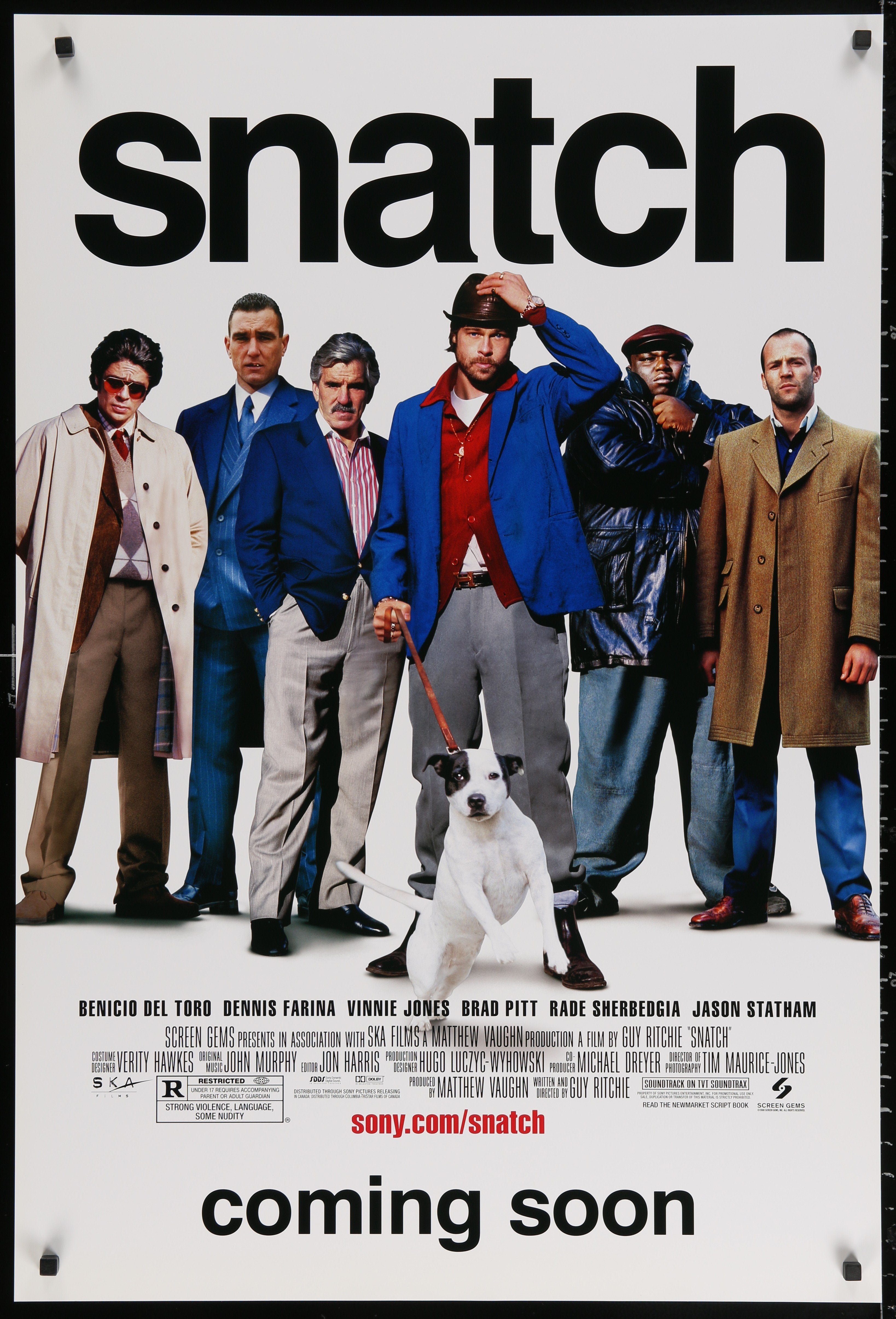 Snatch - 2000 - Original Movie Poster - Art of the Movies