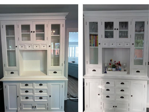Novasolo Halifax White Kitchen Dresser BCA597