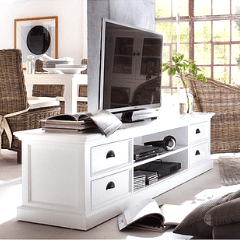 White TV Stands and Units