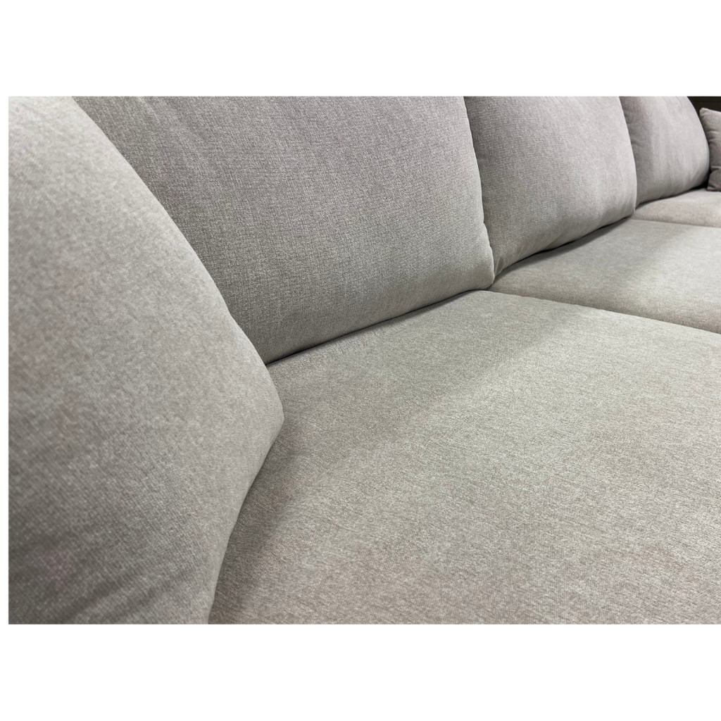 Light gray sectional sofa
