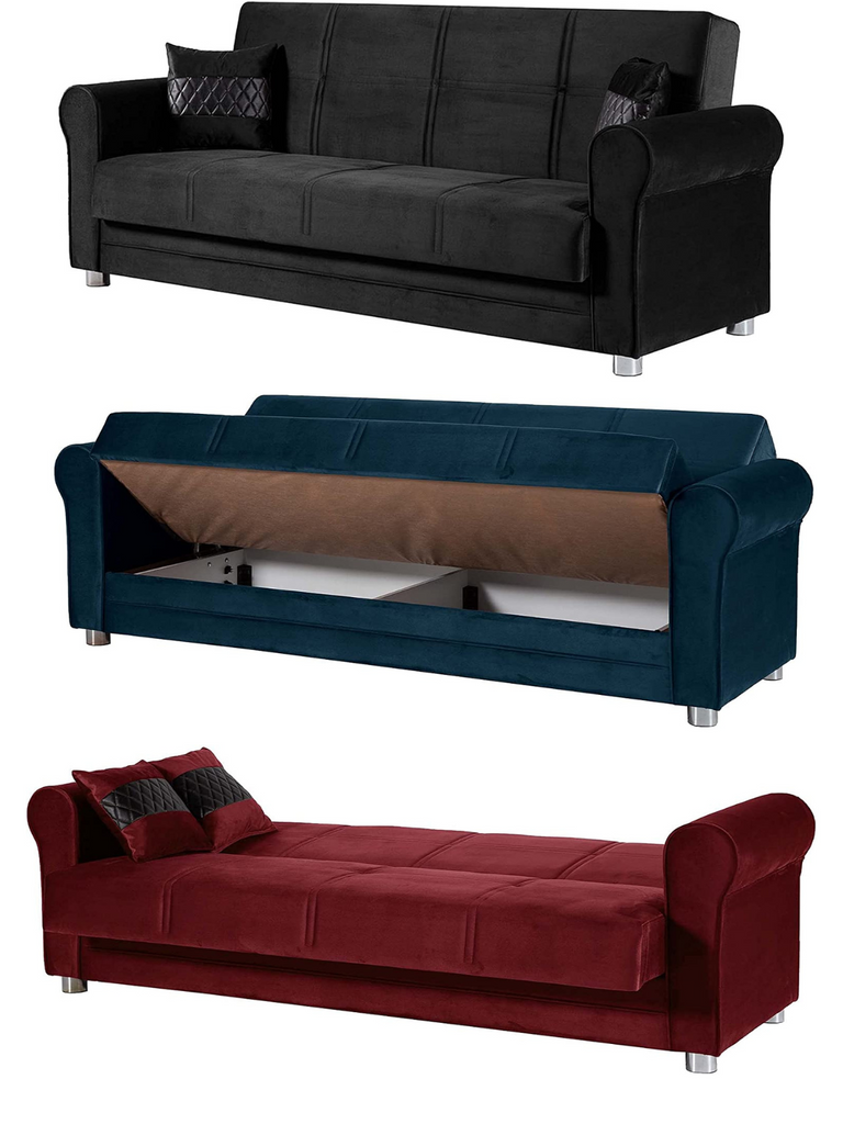 sleeper sofa loveseat set with storage twin sofa bed