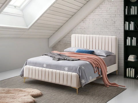 freya modern platform bed rooftop bedroom