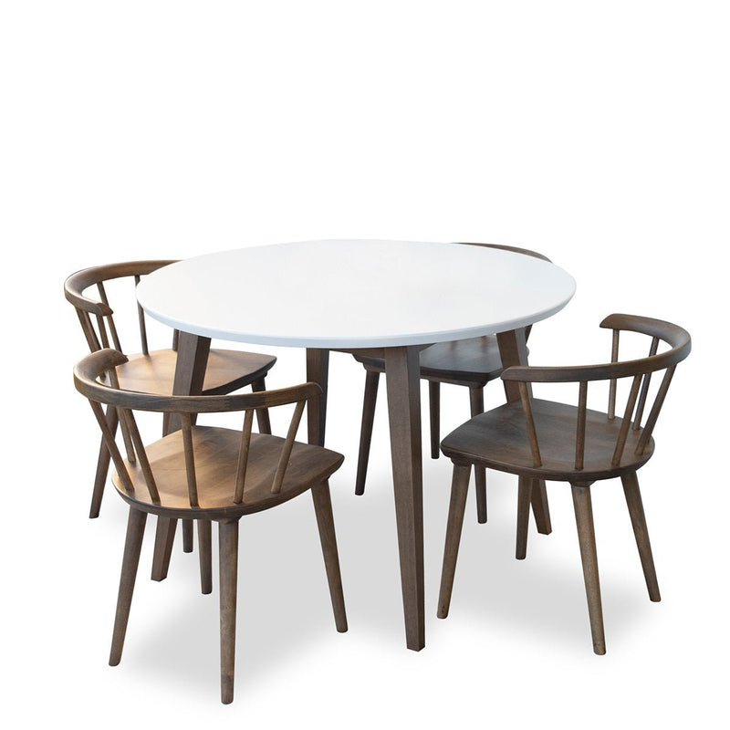 mabel dining set with 4 chairs