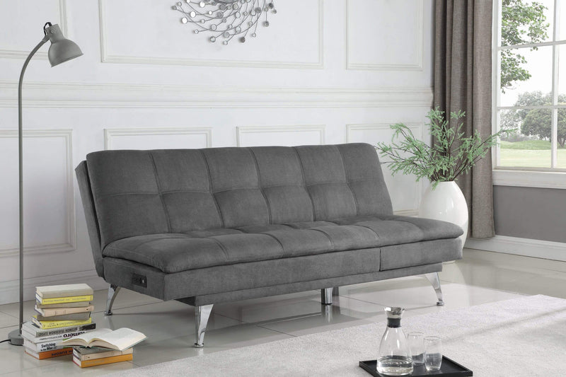 futon with outlet