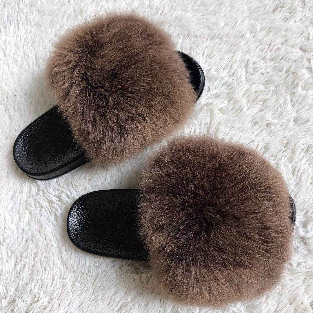 fox fur for slides