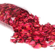 Load image into Gallery viewer, Romantic Natural Dried Rose Petals Bath Spa Shower Bathing