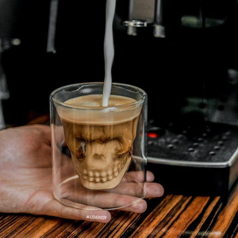 Skull Coffee Double-Walled Glass – STARBREW