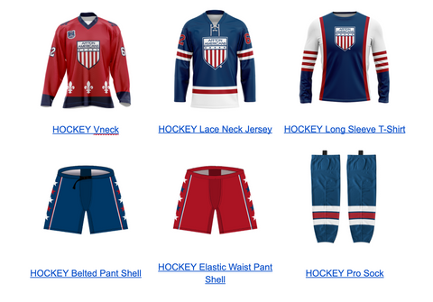 Hockey apparel