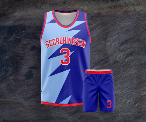 Custom Sublimated Basketball Jersey of Patriot Sports
