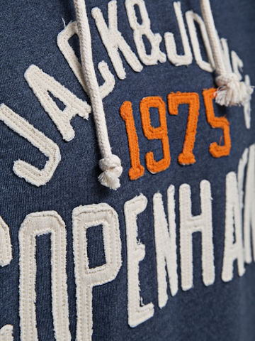 applique design on shirt for jack and jones coppenhagen 1975 hoodie