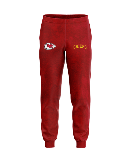 Chiefs Official Fleece Joggers | All Over Shirts – Patriot Sports