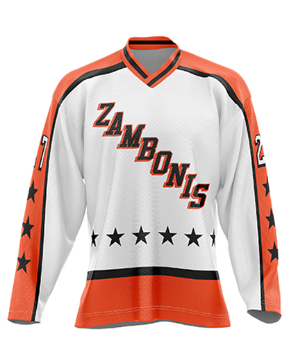 ZAMS Hockey Jersey ORANGE – Patriot Sports
