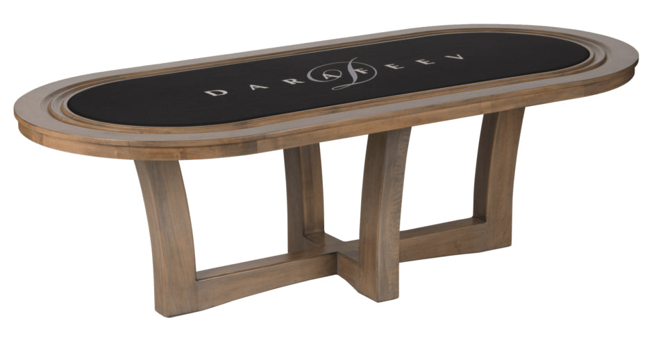 Darafeev Encore Texas Hold'Em Oval Poker Table 10 Person