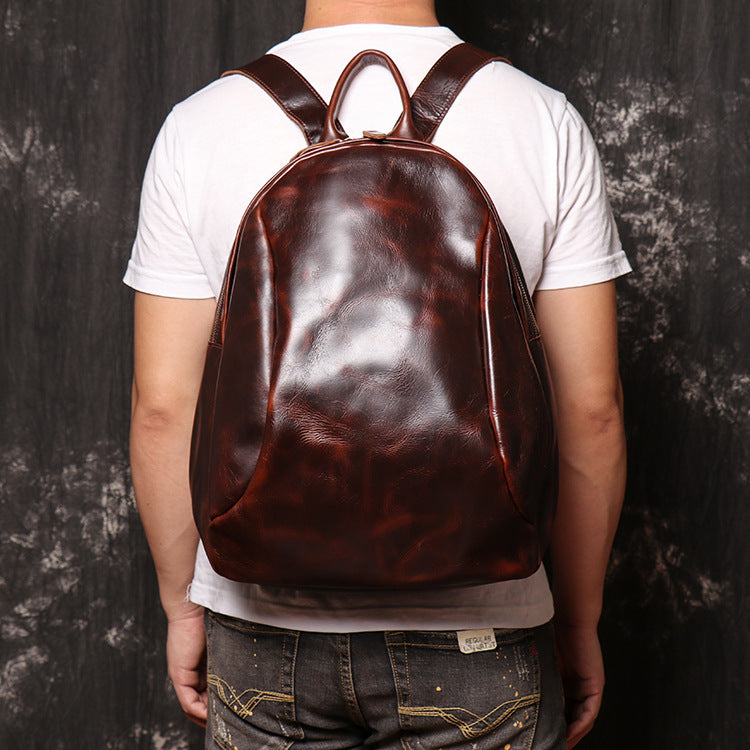 Model Show of Woosir Stylish Backpacks for Men Cute Shape