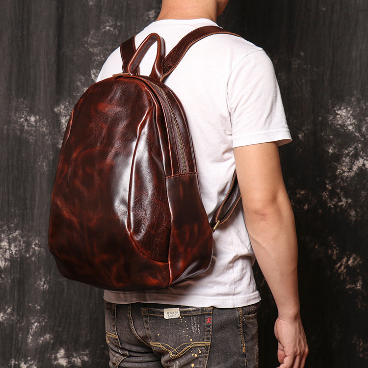 Model Show of Woosir Stylish Backpacks for Men Cute Shape