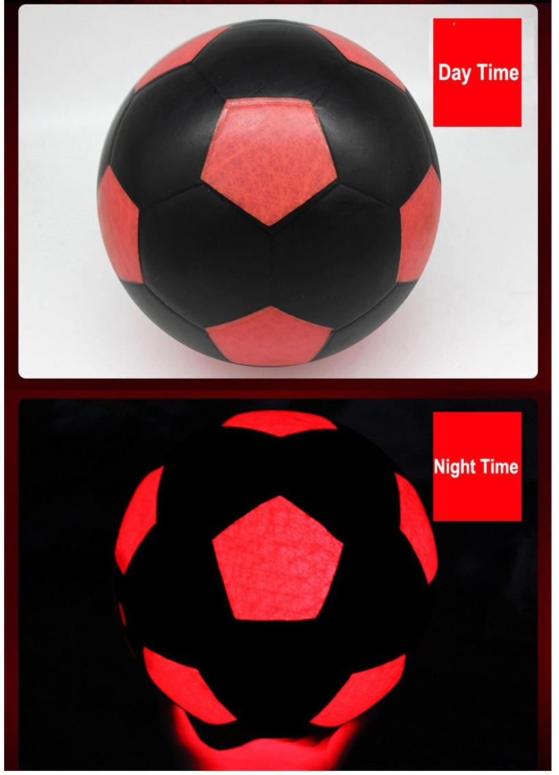 LED-Fußball in der Nacht