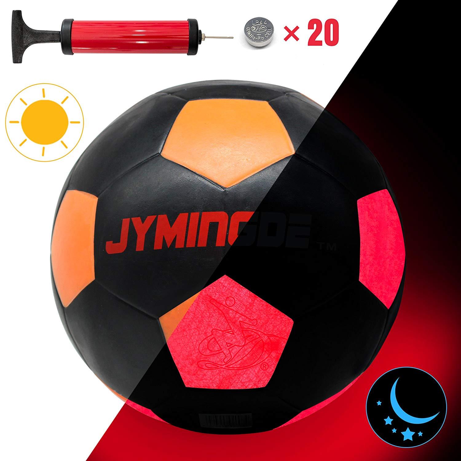 Ballon de football LED avec accessoires