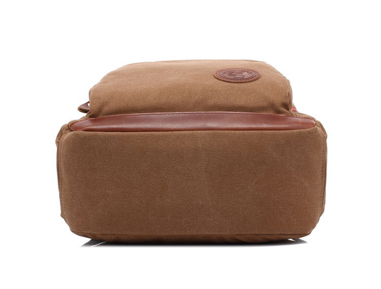 Woosir Coffee Trendy Casual Travel Sac à dos pour ordinateur portable Vue de dessous