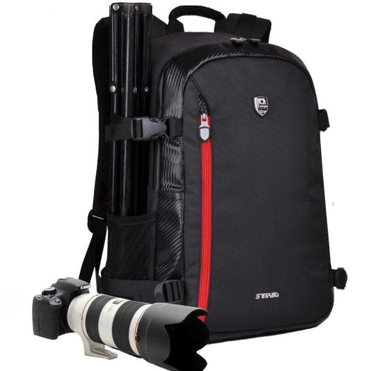 Large Waterproof Anti-shock DSLR Camera Backpack - Woosir