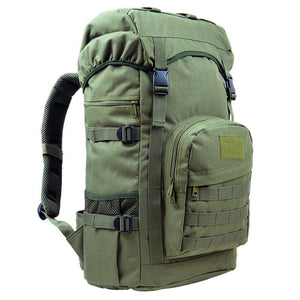 Woosir Molle Camping Rucksack Backpack - Climbing Bags - Army Green---Woosir