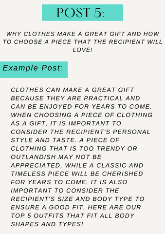 WHY CLOTHES MAKE A GREAT GIFT AND HOW TO CHOOSE A PIECE THAT THE RECIPIENT WILL LOVE!