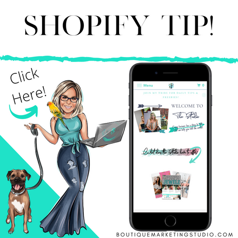 Shopify Tip to increase your Sales!