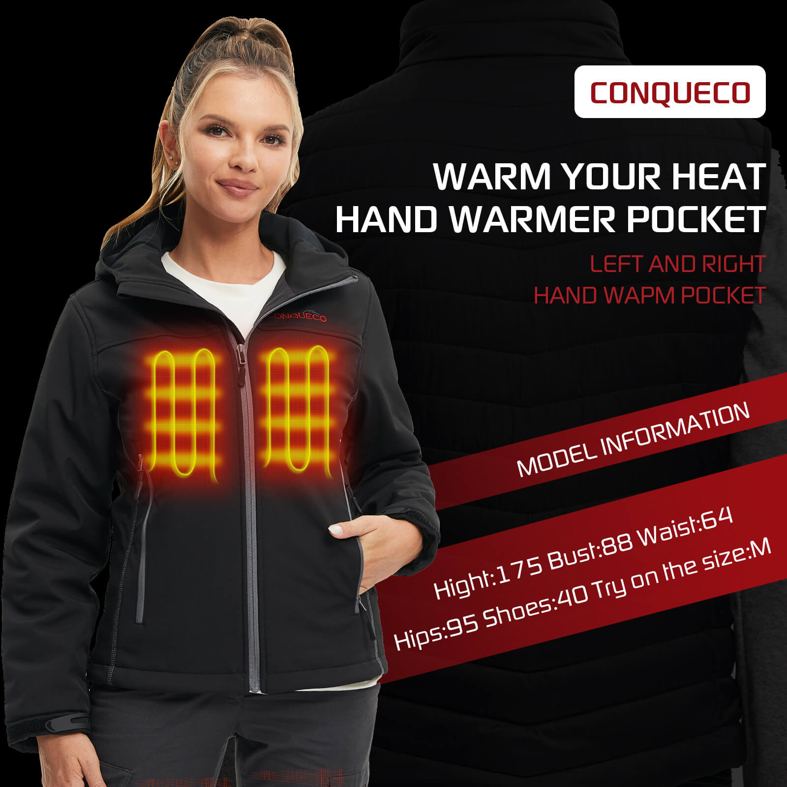 CONQUECO® | Heated Jacket And Vest & Portable Espresso Machine