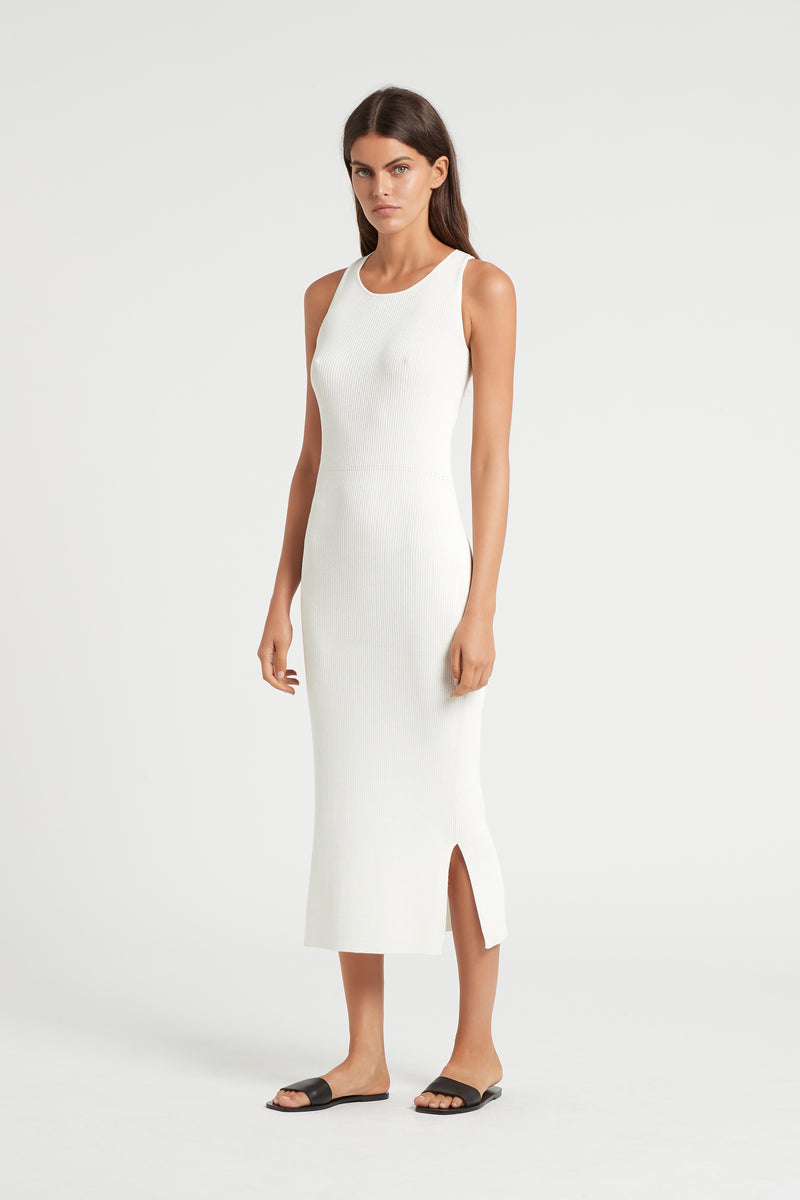 sir the label aurelie open back dress