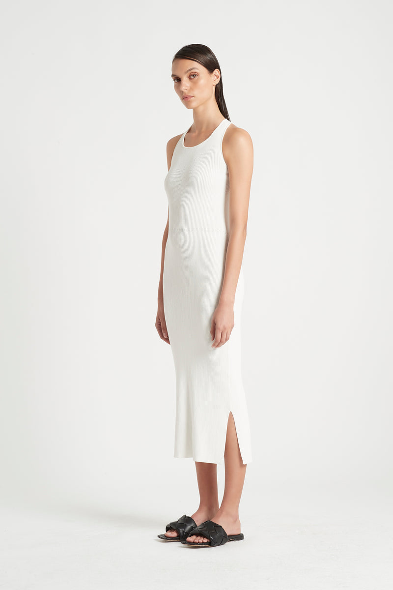 sir the label aurelie open back dress