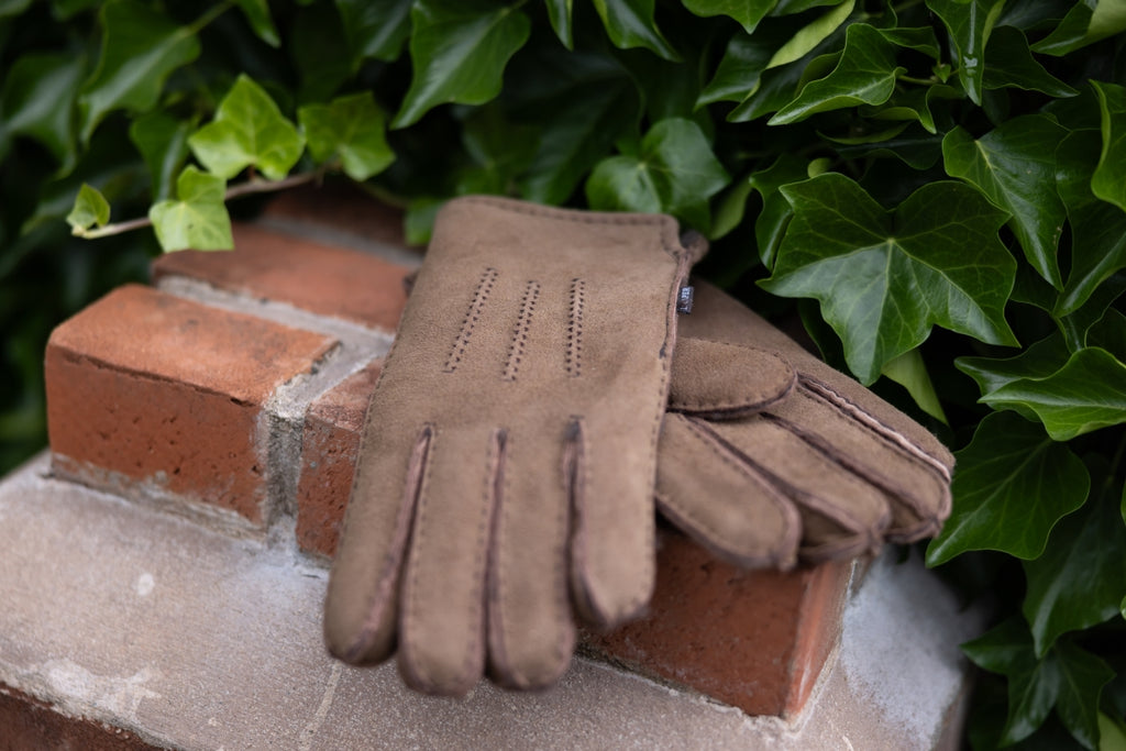 Shearling gloves