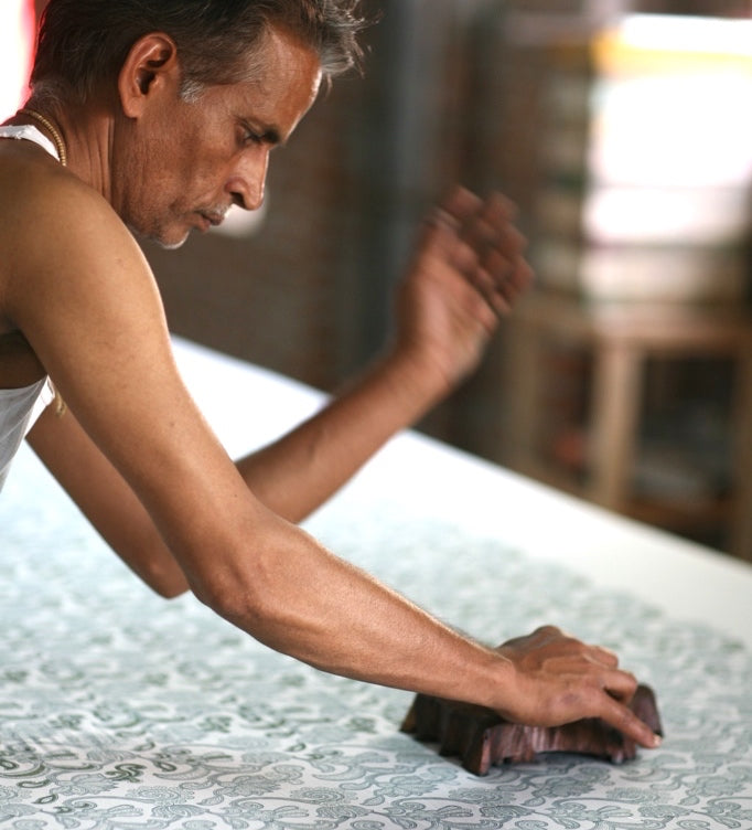 Mehera Shaw block printing