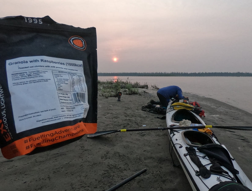 Paddling the Yukon 1000