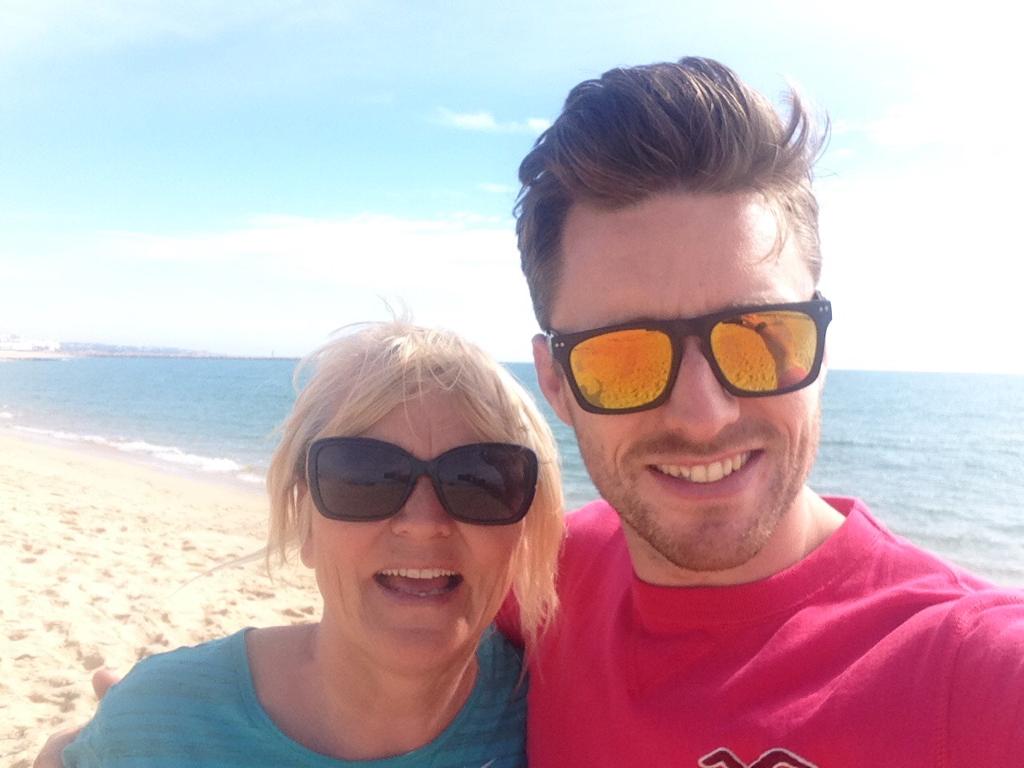 Adam and his mum