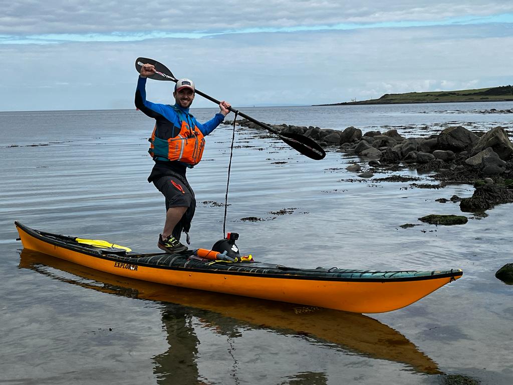 Kayaking Irish Sea North Channel