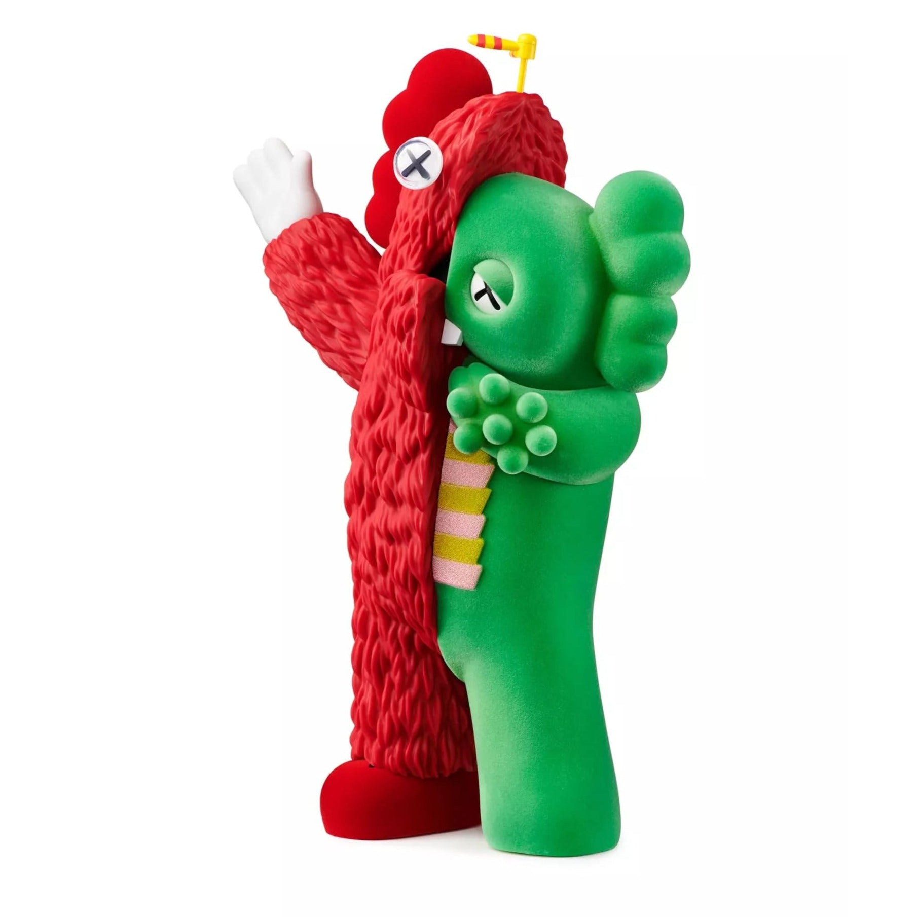 KAWS Sculptures for sale - KACHAMUKKU (green/red) – ARTETRAMA