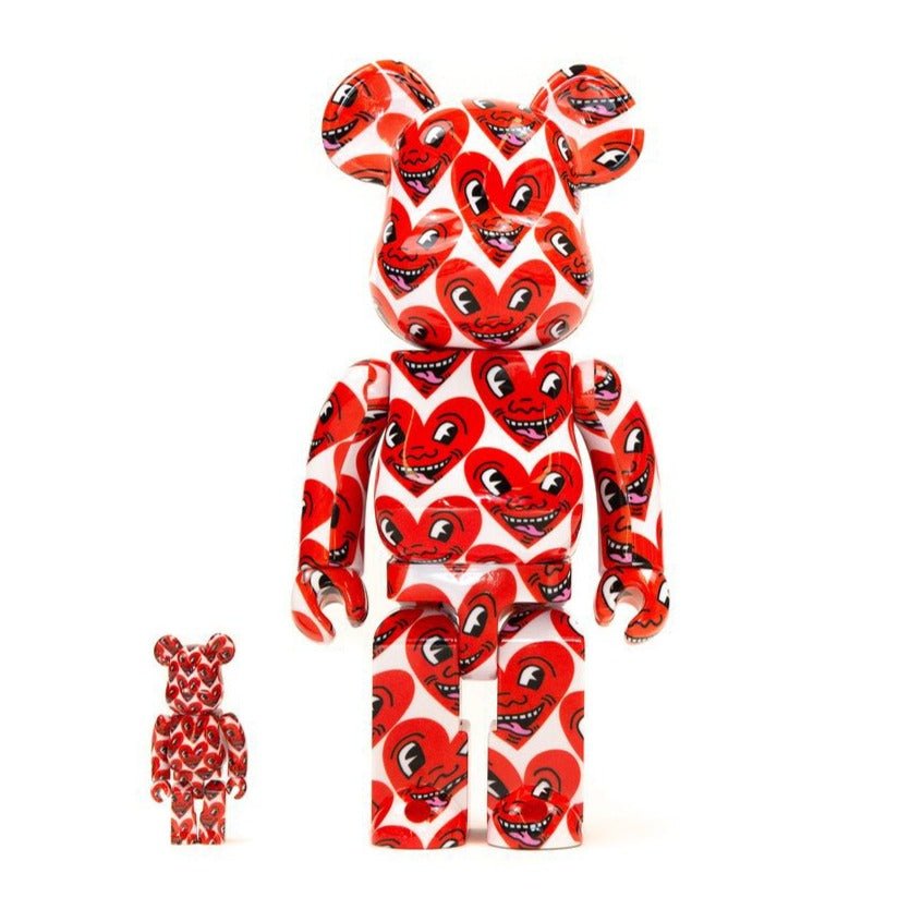 Bearbrick Medicom Toys for sale - Keith Haring v6 400% & 100 