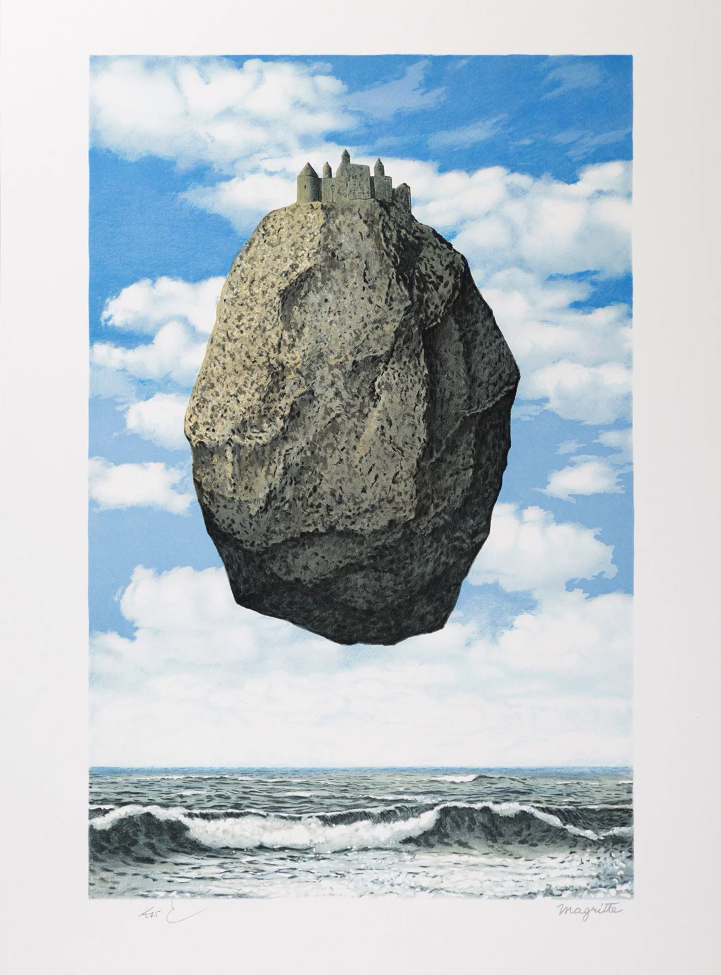 René Magritte Prints for sale Le Chateau des Pyrénées