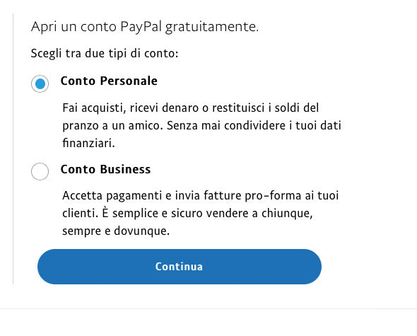 Pagare con Paypal tutorial