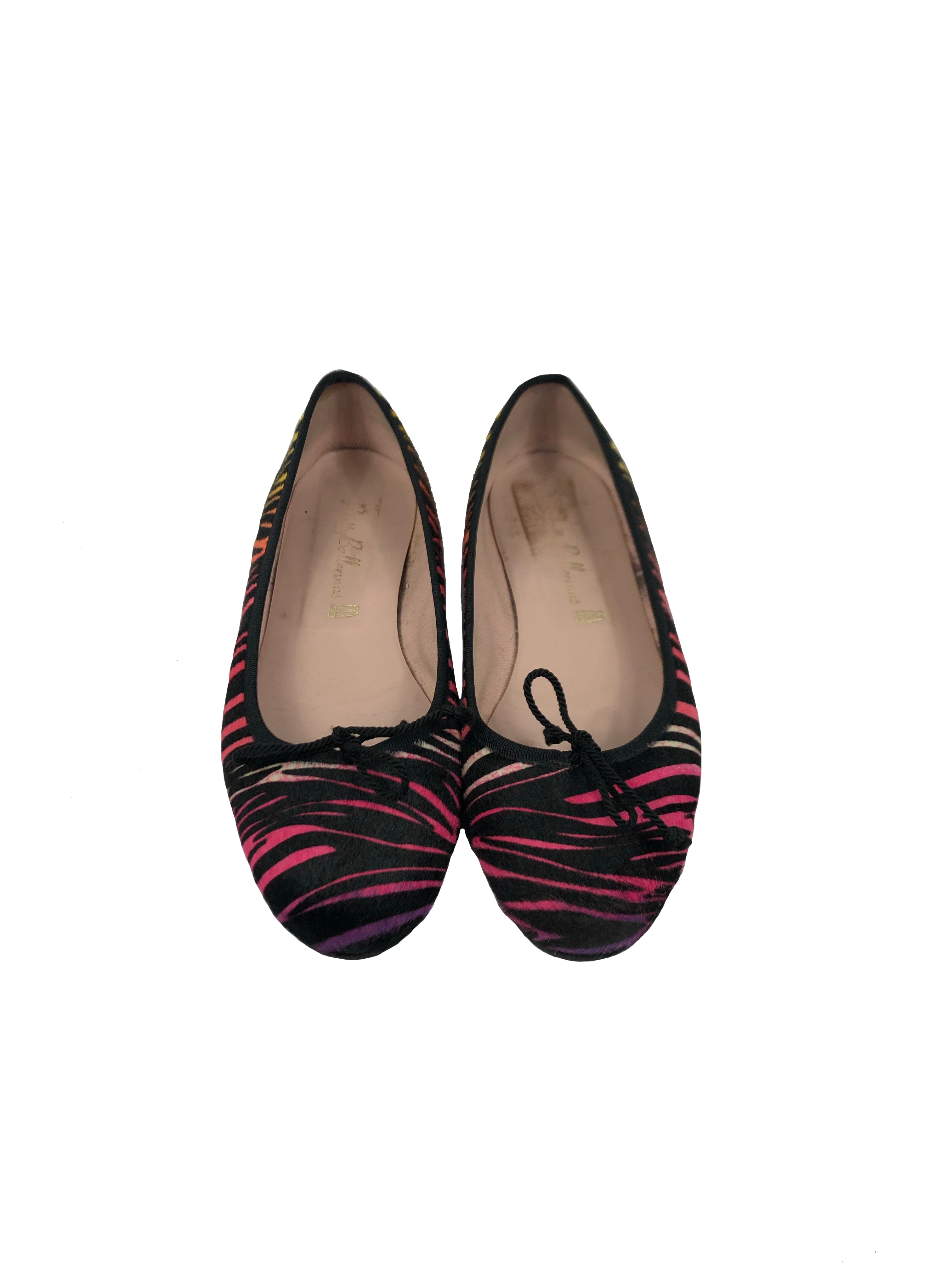 zebra shoes flats