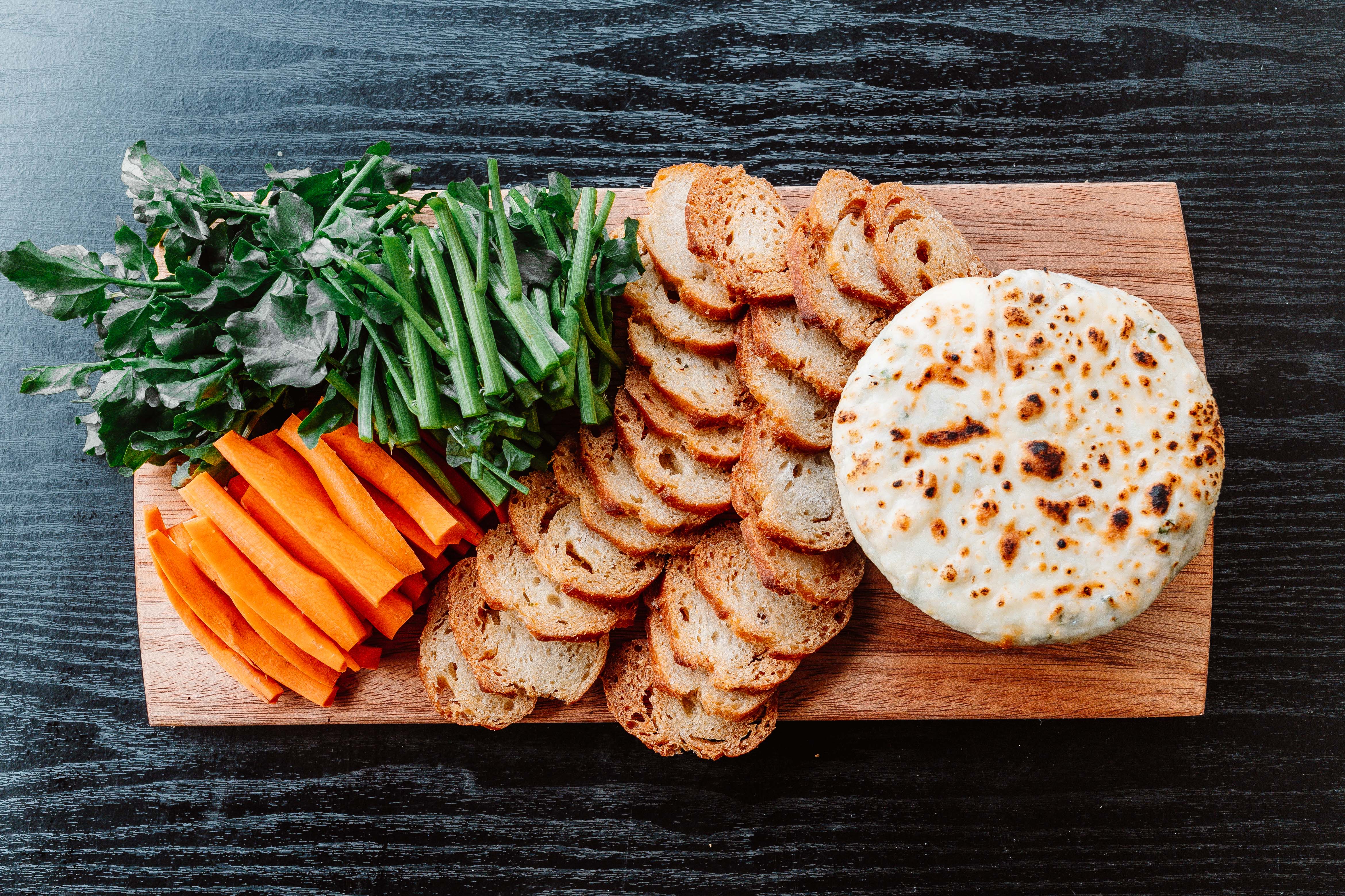 watercress baked shrimp cream cheese dip