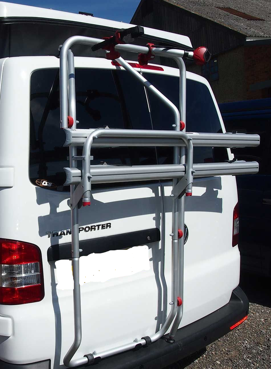 bike rack for van door