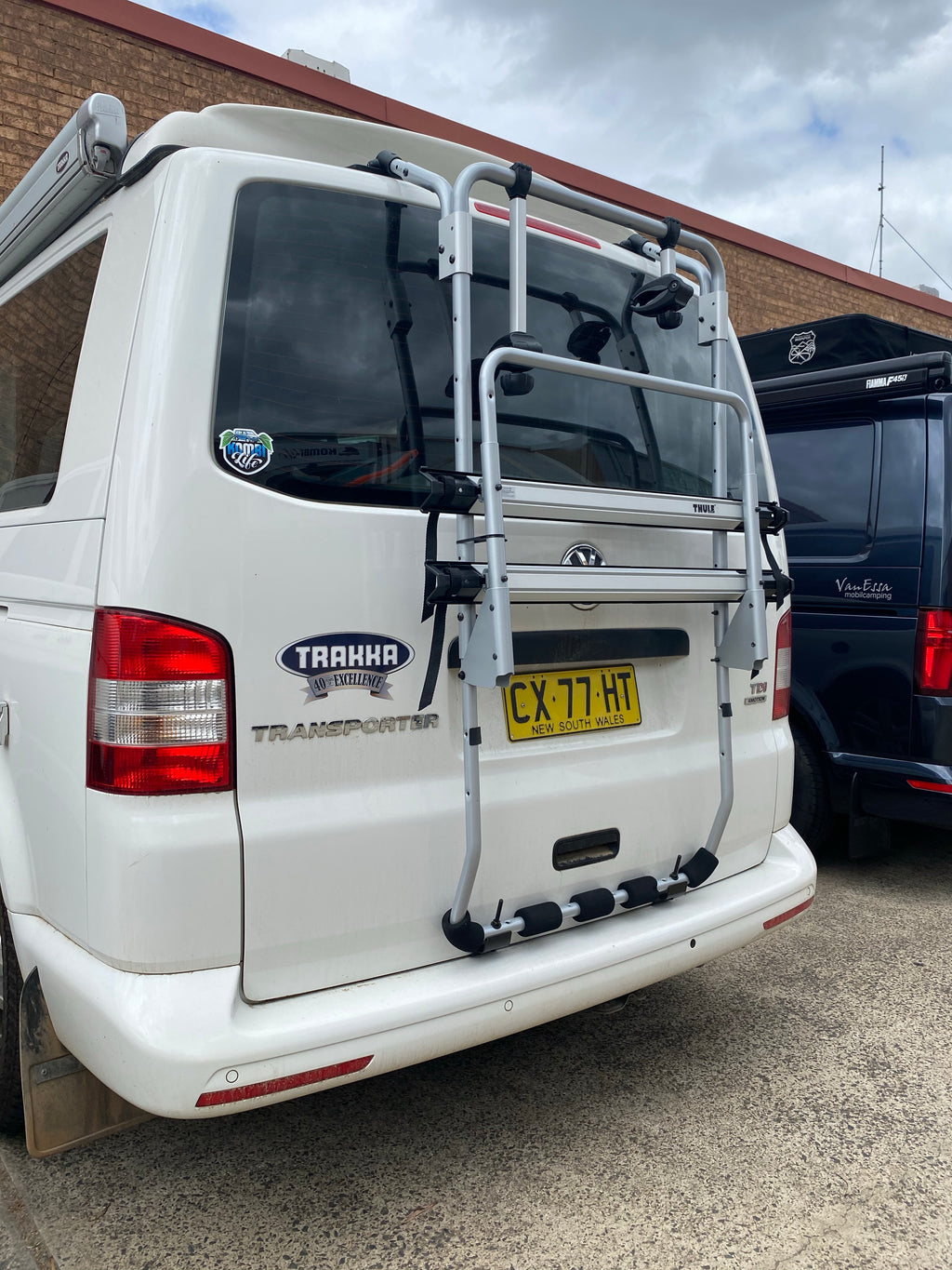 vw van bike rack