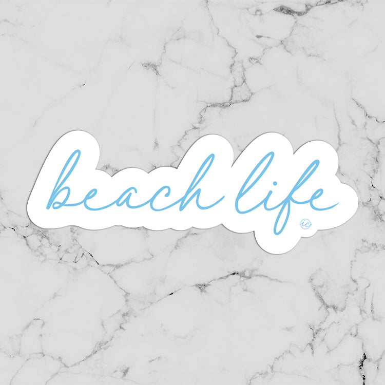 beach life decal