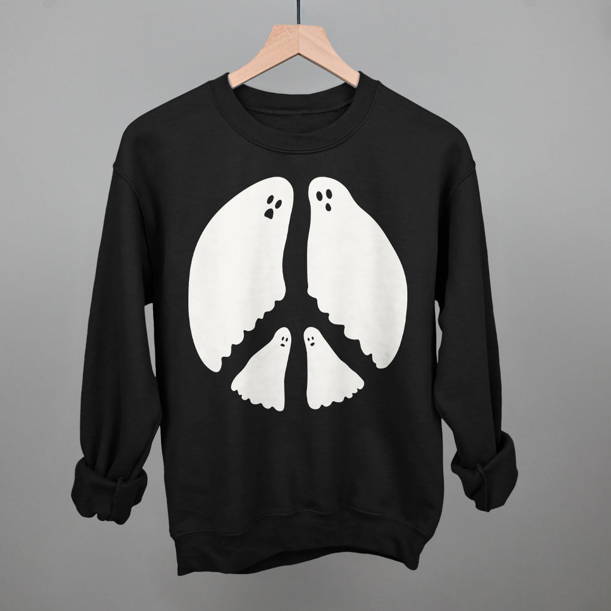 Ghost Peace Sign – Ivy + Cloth