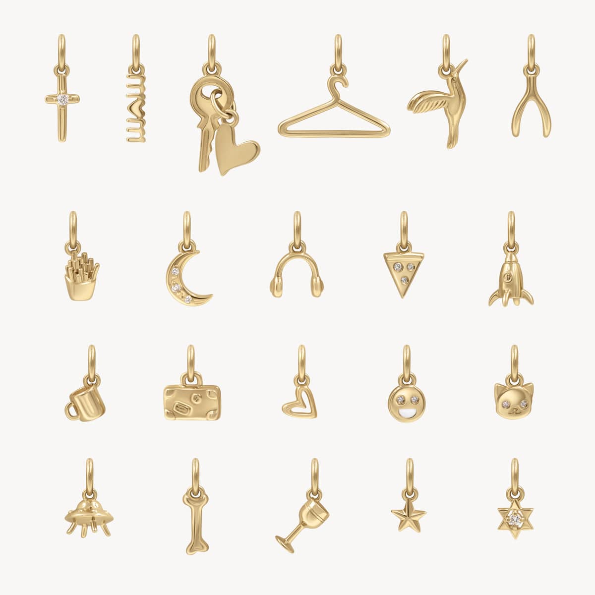 Image of Mini Golden Charms